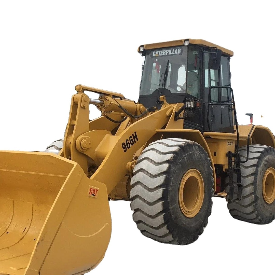 Second hand machine equipment caterpillar 966H cheap front loader price/used cat charger 966h for hot sale