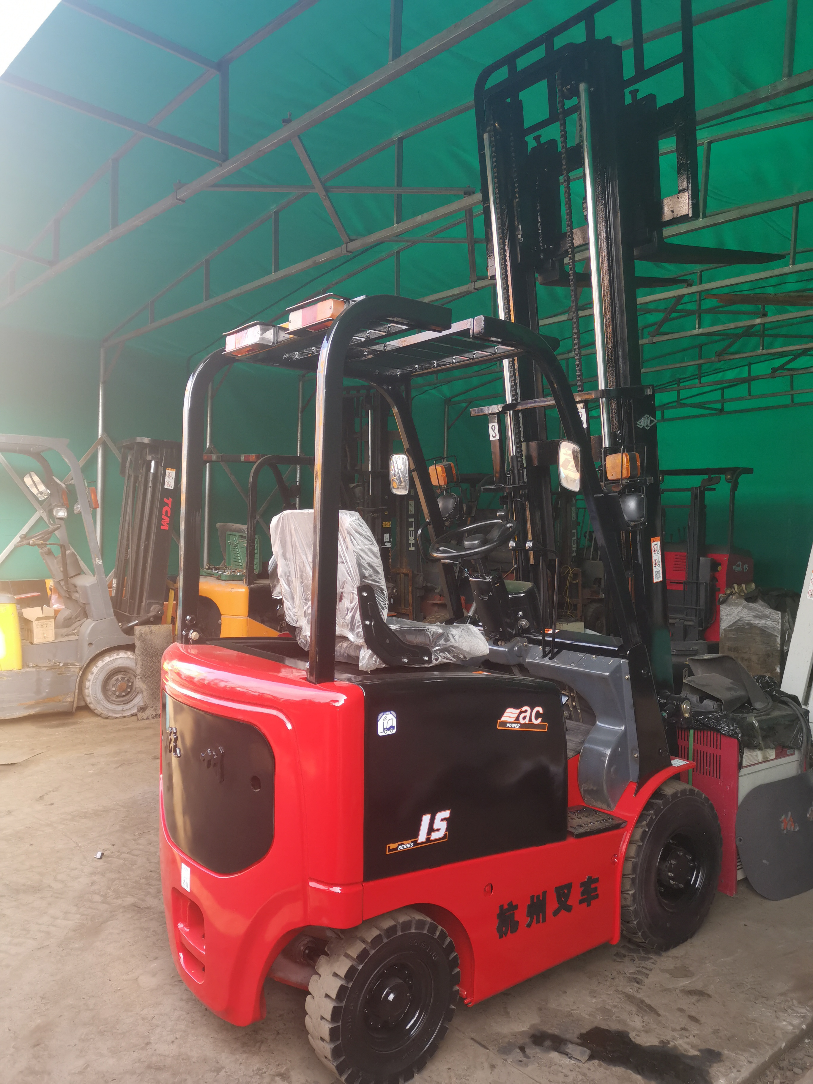 Hangcha CPD15 Electric Forklift with Li-ion Power 1.0 2 tons 3tons 3.5t small forklift on sale