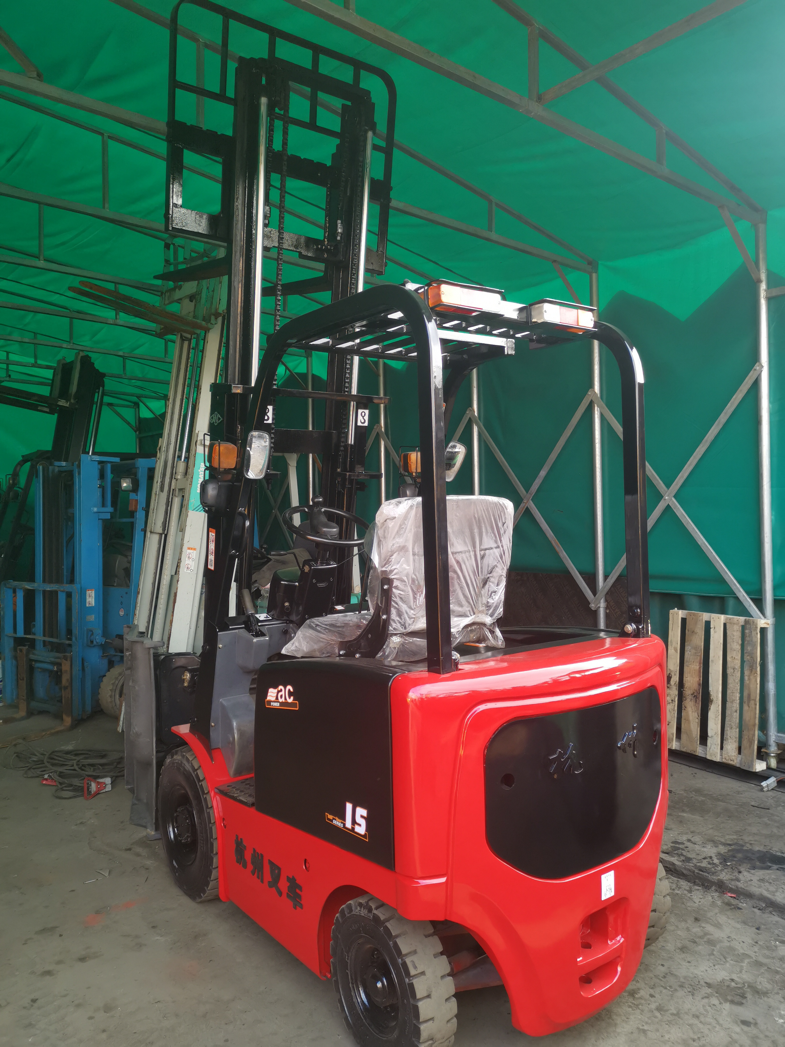 Hangcha CPD15 Electric Forklift with Li-ion Power 1.0 2 tons 3tons 3.5t small forklift on sale