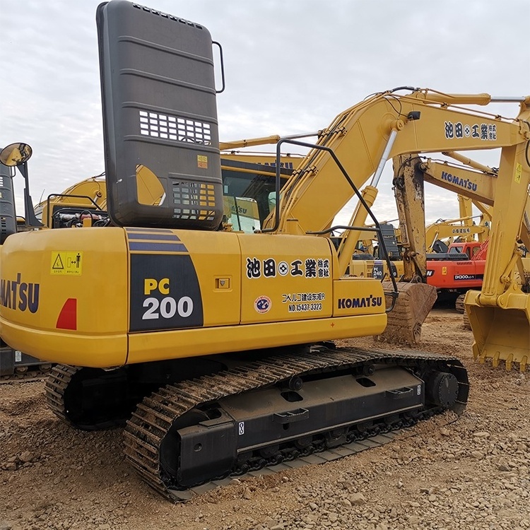 New Arrival Second Hand Pc200-8 Komatsu-20 Ton Crawler Excavator Used Komatsu Pc200 Excavator For Sale