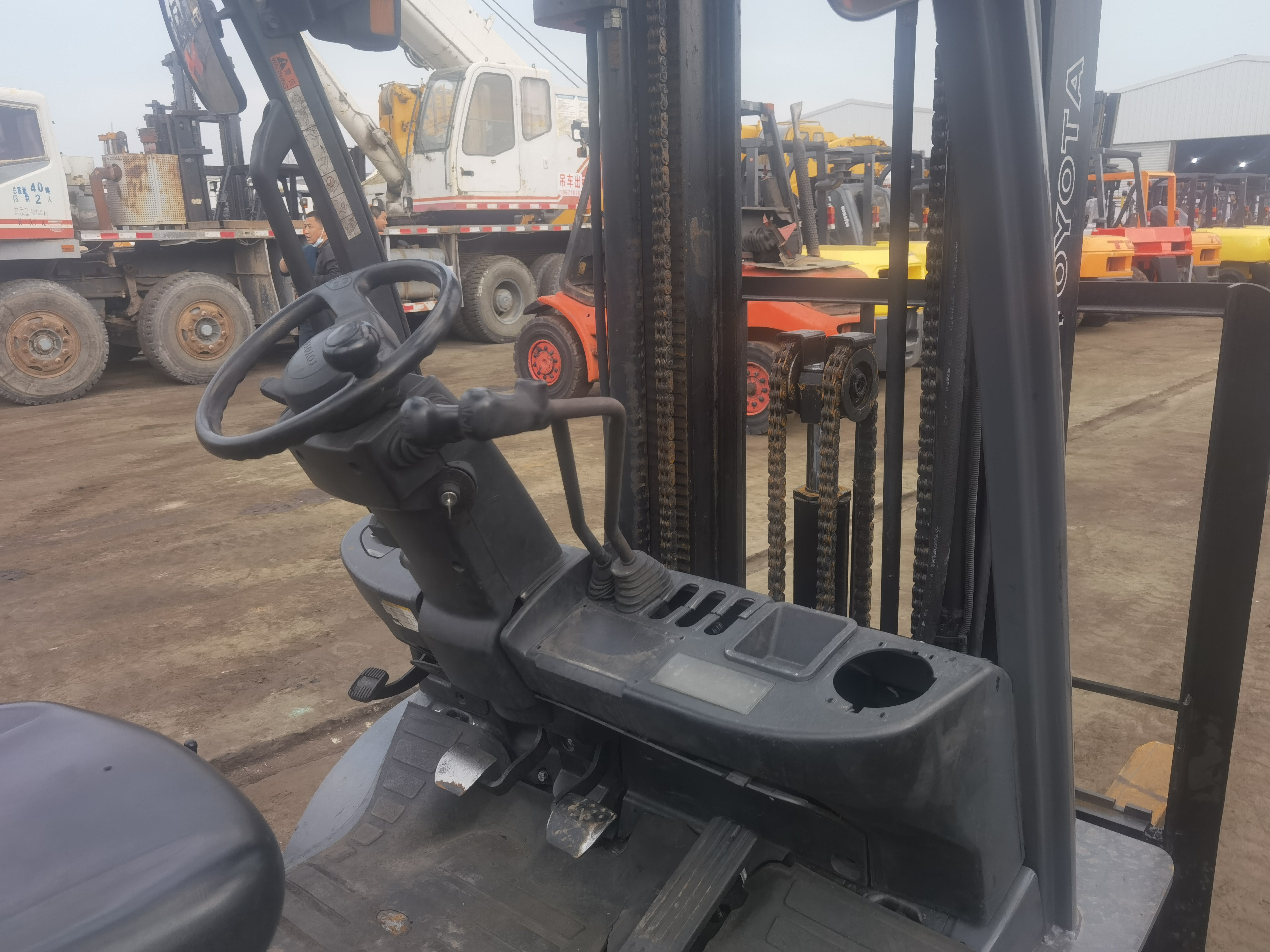 Used 2.5 ton Toyota Forklift fd30 forklifts  3ton 3.5t 4t 5t 16t 30t diesel toyota forklifts for sale material handling