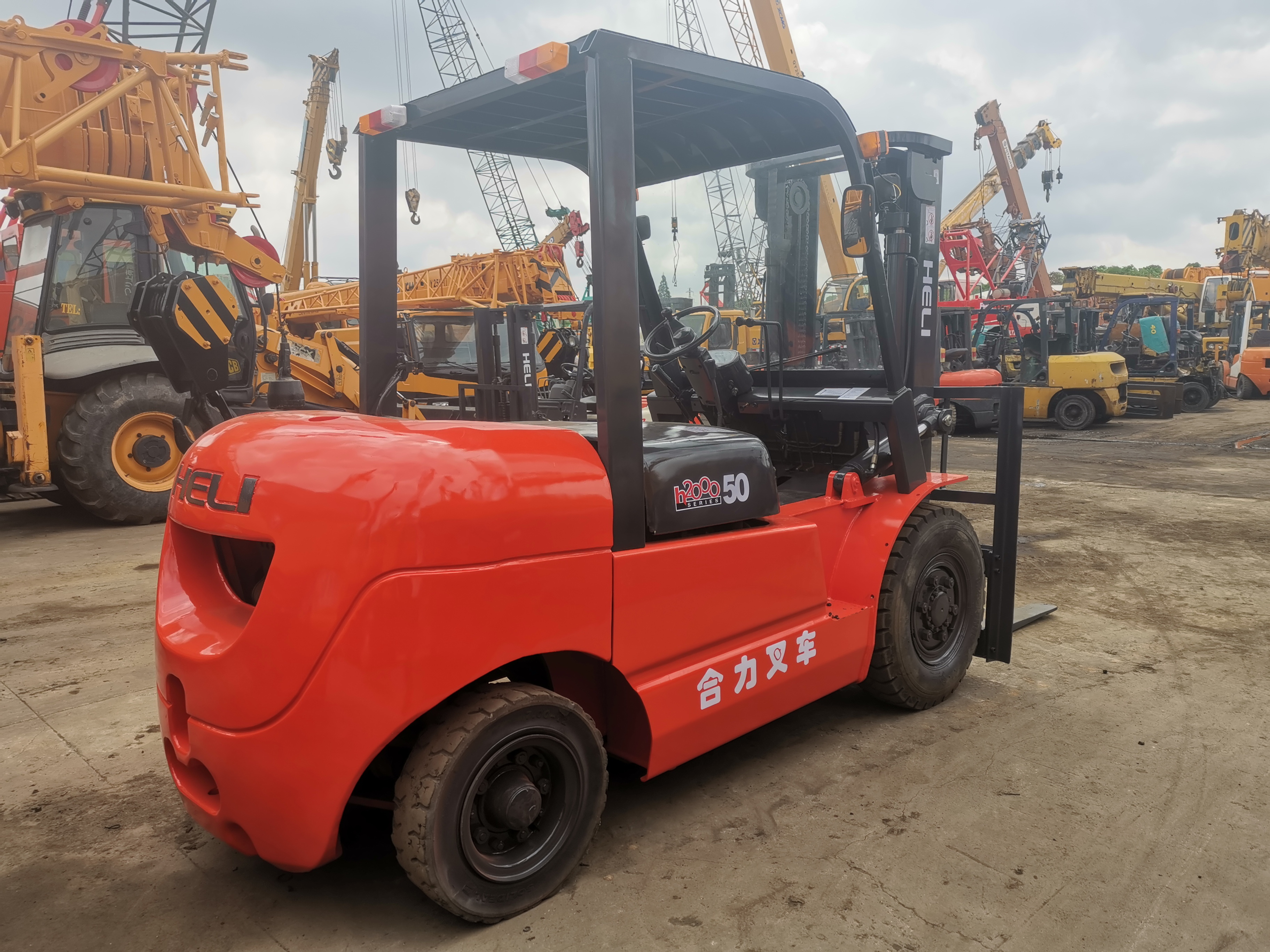 HELI 5ton cpcd50 Forklift CPCD50/CPCD30/CPCD35 Diesel Forklift  5t forklift for Sale