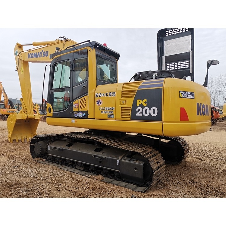 New Arrival Second Hand Pc200-8 Komatsu-20 Ton Crawler Excavator Used Komatsu Pc200 Excavator For Sale