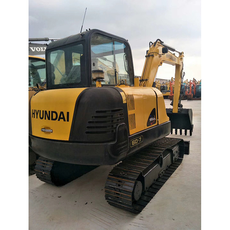 Hyundai 60-7 Diggers Used Construction Machinery Hyundai 60-7 Crawler Excavator, Secondhand hyundai 60 Excavator