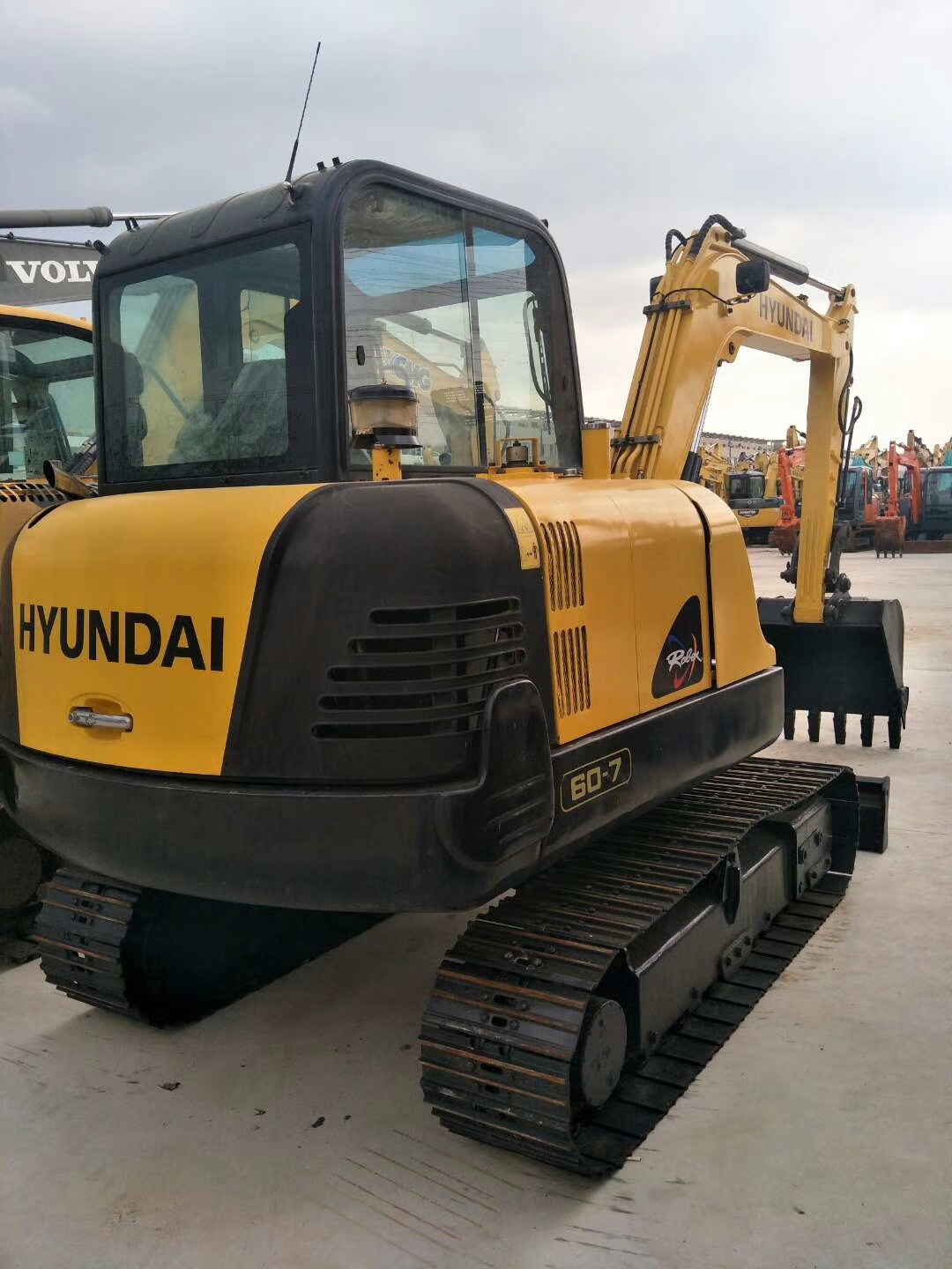 Hyundai 60-7 Diggers Used Construction Machinery Hyundai 60-7 Crawler Excavator, Secondhand hyundai 60 Excavator