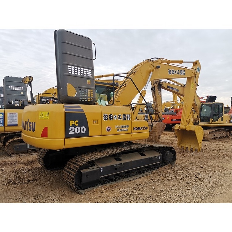 New Arrival Second Hand Pc200-8 Komatsu-20 Ton Crawler Excavator Used Komatsu Pc200 Excavator For Sale