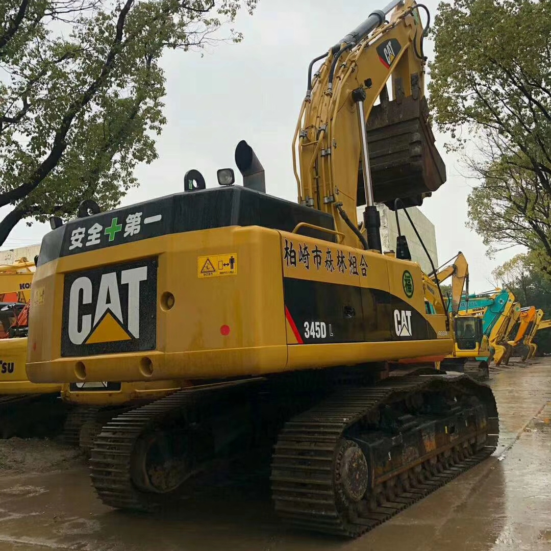 Used CAT 345D hydraulic crawler excavator used caterpillar cat 345 345bl 345dl 349 crawler excavator  low price for sale