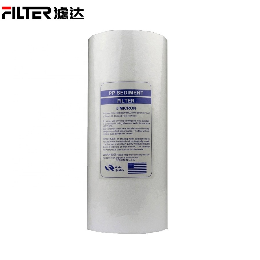 Competitive Price Pp Cotton Filter Cartridges Commercial Water Purifier Filter Cartridge