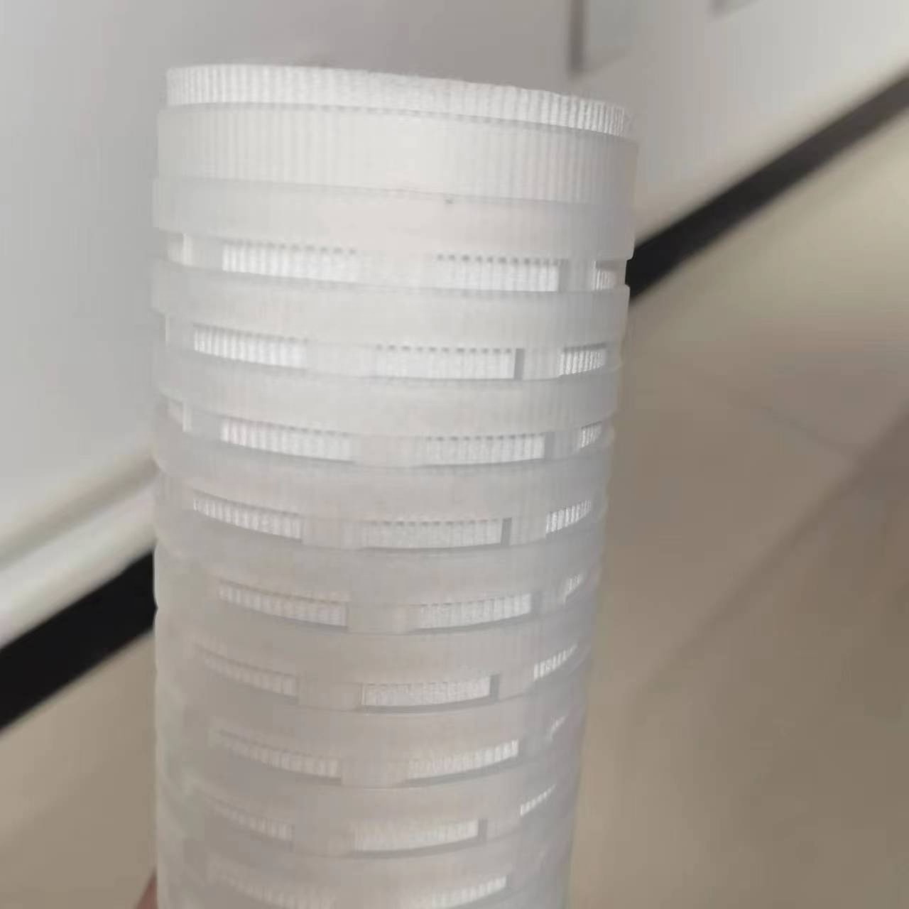 Pp Pes Nylon Pvdf Ptfe Deep Water Treatment 0.1 0.2 0.5 Micron 10 Inch Pleated Membrane Water Filter Cartridge