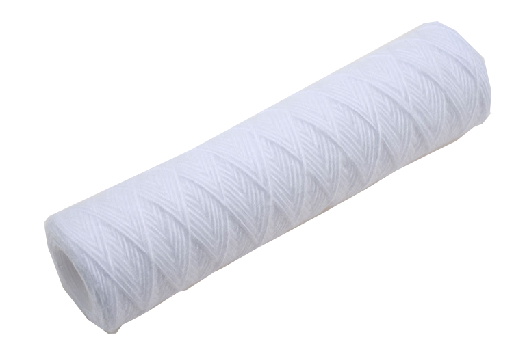 10 20 Inch Spiral Wound Filter 5 Micron Spun Polypropylene Filter Cartridge For Water Treatment Pre Filtration