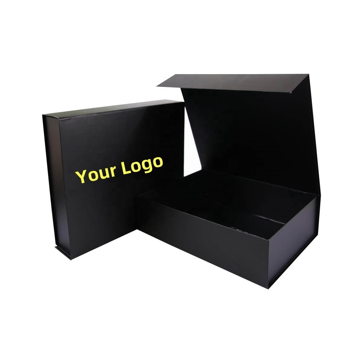 Custom Your Logo Pink Magnetic Box With Ribbon Rigid Cardboard Paper Shipping Box Packaging For Cosmetic And Perfume