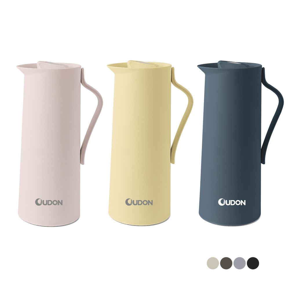 Wholesale Thermos Flask Vacuum Insulated coffee carafe with Glass Liner