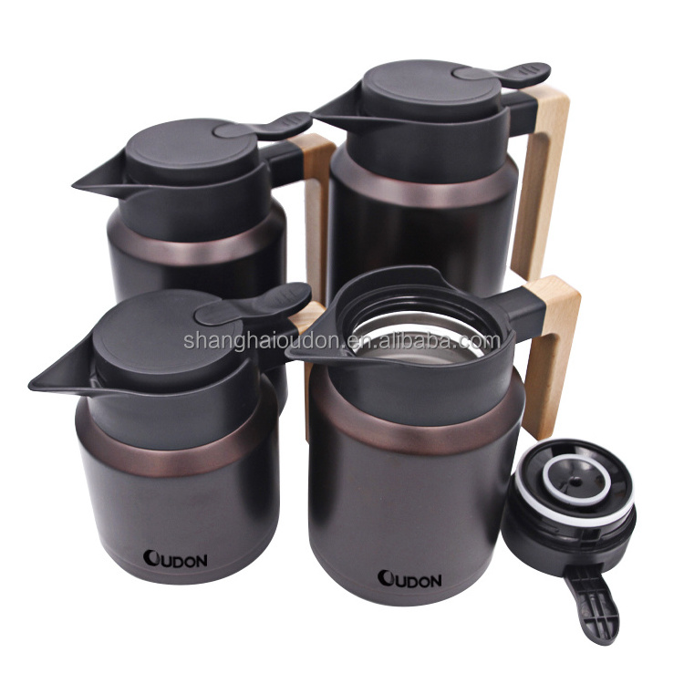 850ml 1200ml 1500ml 2000ml Thermal Kettle Vacuum Insulated Stainless Steel Coffee Carafe