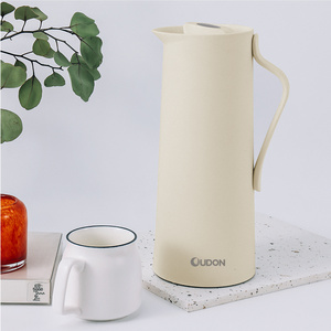 Wholesale Thermos Flask Vacuum Insulated coffee carafe with Glass Liner