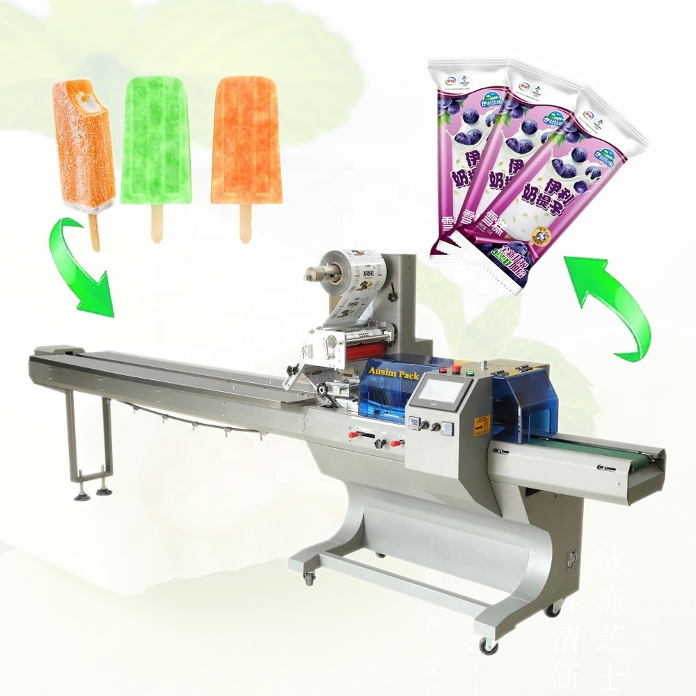 Low Price Ice Cream Packing Machine Small Popsicle Packing Machine Popsicle Stick Packing Machine