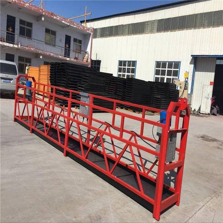 construction material lift suspended platform window cleaning scaffolding