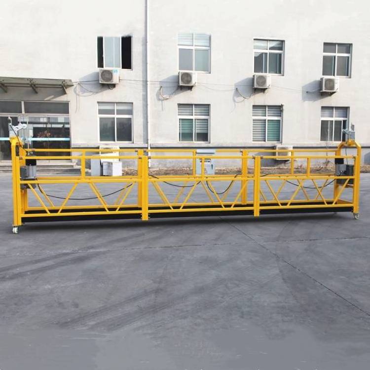 construction material lift suspended platform window cleaning scaffolding