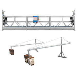 Zlp1000 construction adjustable height suspended cradle hoist suspended platform