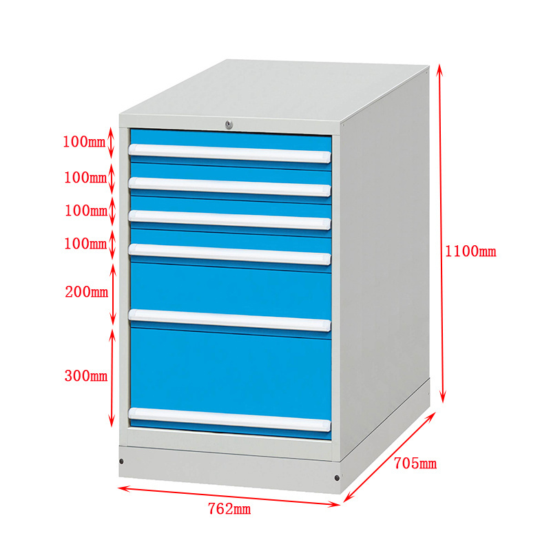 E100841-6A2   New arrival   office furniture  metal   steel   welded   hard  tool chest & cabinet with sliding drawers