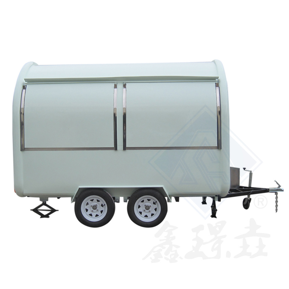 New design food carts and food trailers for american vendors shipping container food truck for sale