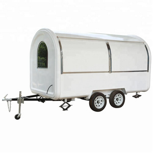 Electric mobile rotisserie chicken trailer food truck for sale