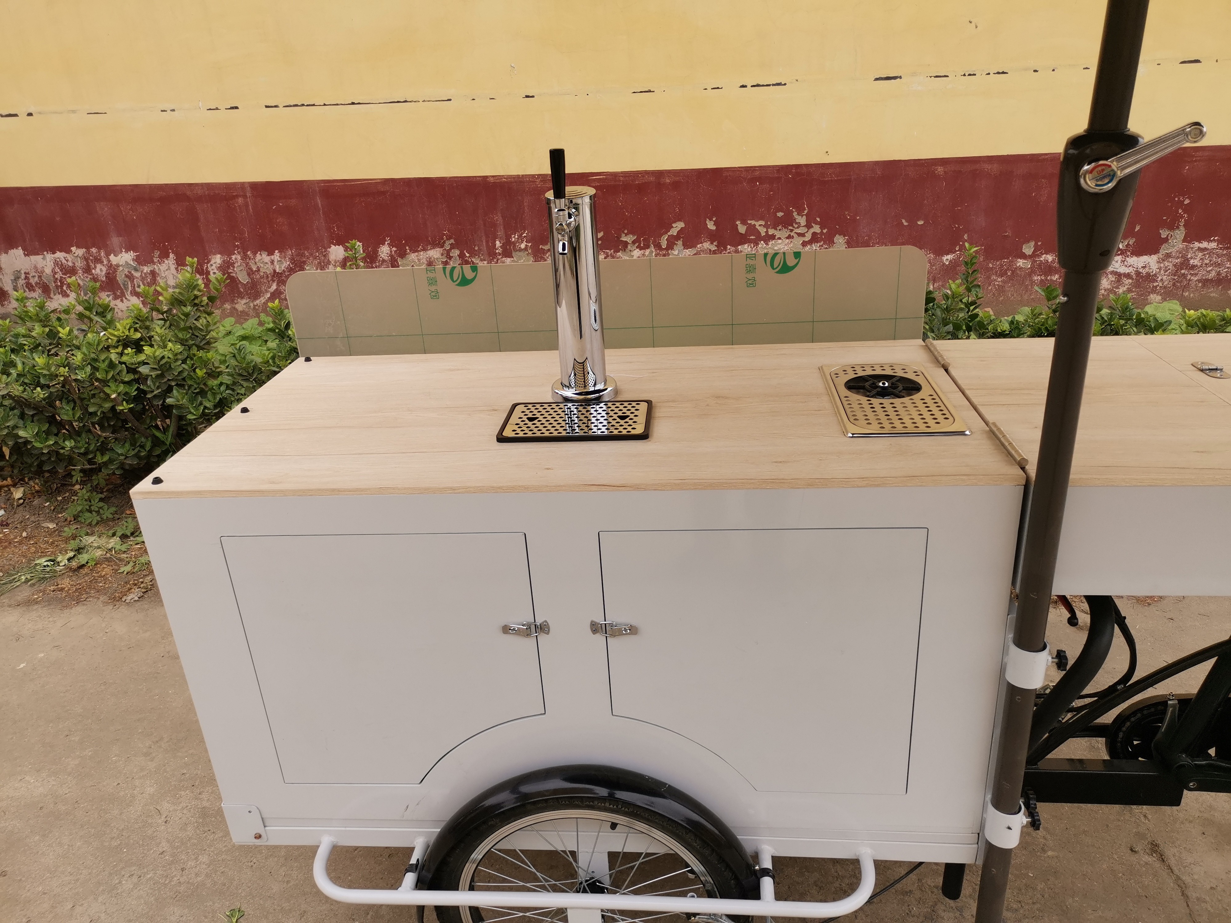 Beverage Beer Bicycle Cart Mobile Food Cart