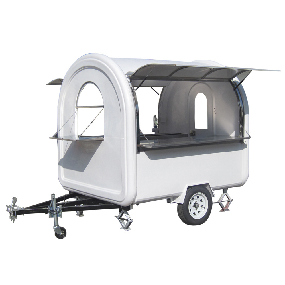 Hot Sale Food Truck 3m China Food Service Cart/Fast Food Trailer/Mobile Rounder Food Truck For Sale