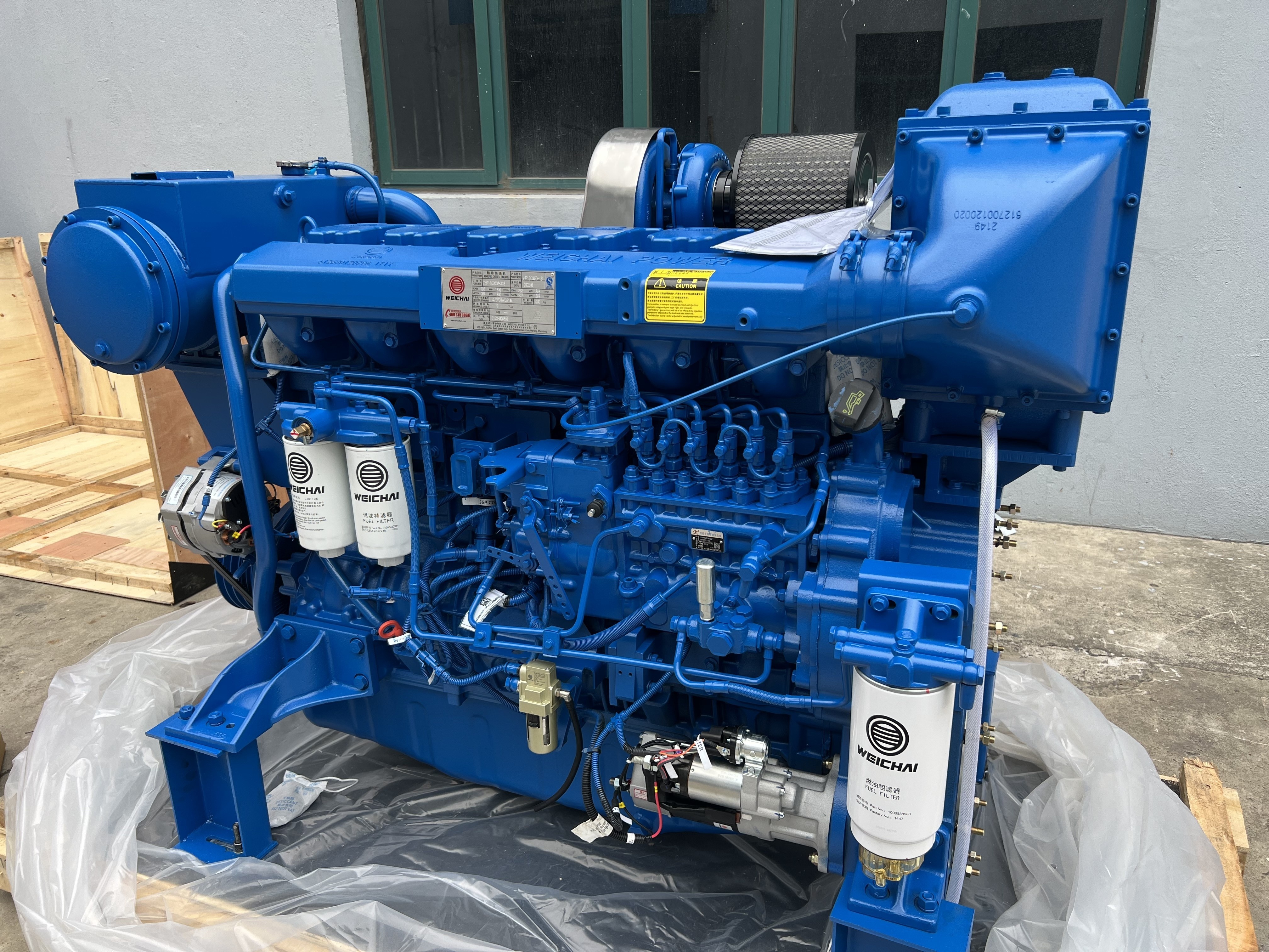 CCS certificate High Quality Wholesale Price 450 500 hp boat Engine Assembly For WEICHAI WP13C500-18 Series