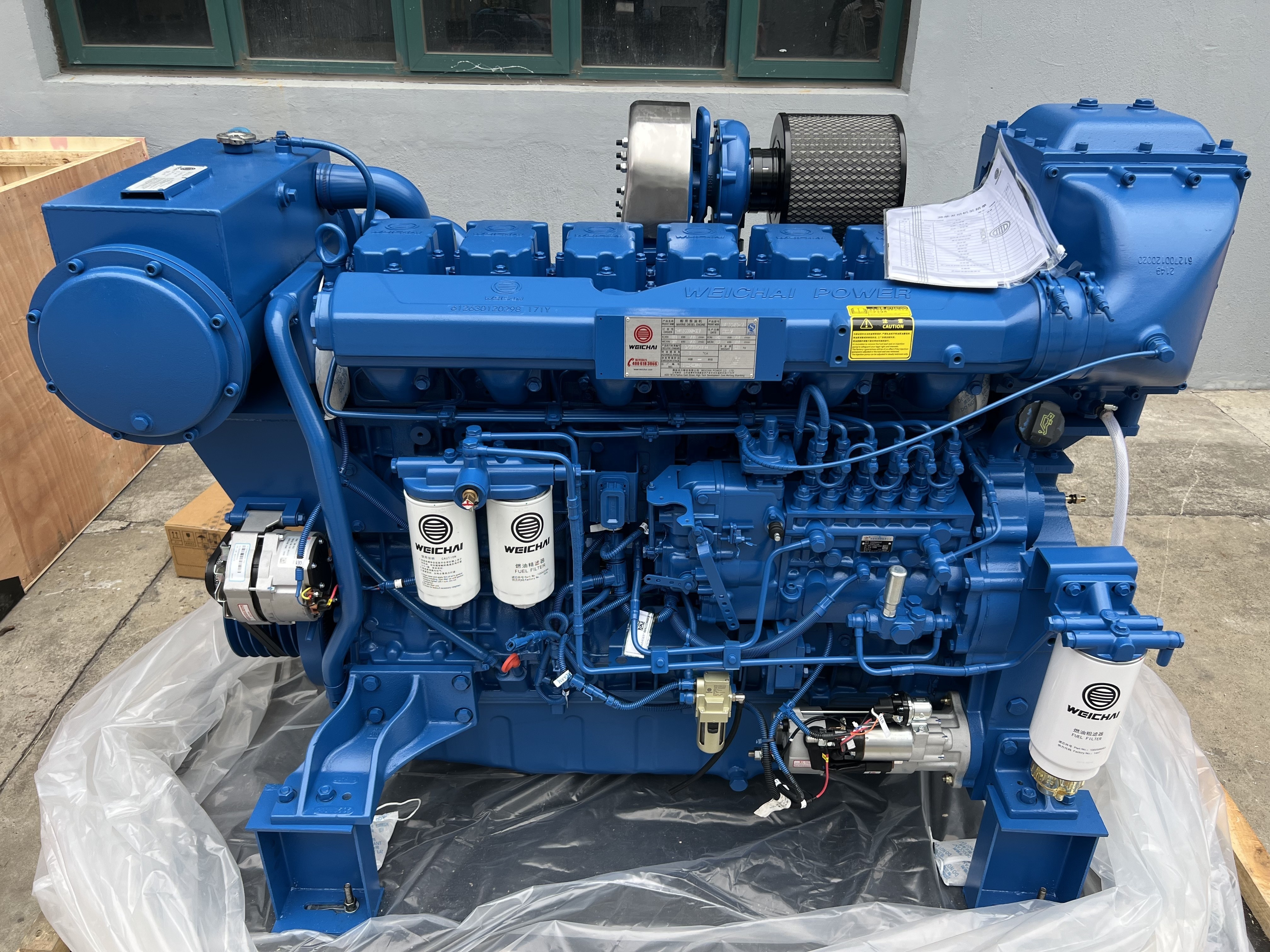 CCS certificate High Quality Wholesale Price 450 500 hp boat Engine Assembly For WEICHAI WP13C500-18 Series