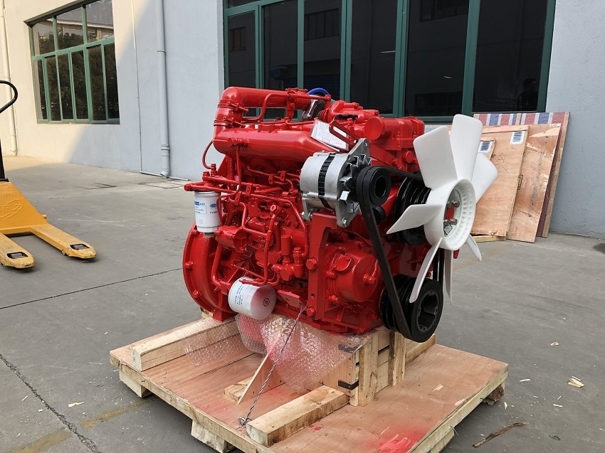 Brand new Chinese brand Yangdong Y4102ZLD 4 Cylinder 38kw/1500rpm Diesel Engine with radiator for generator set