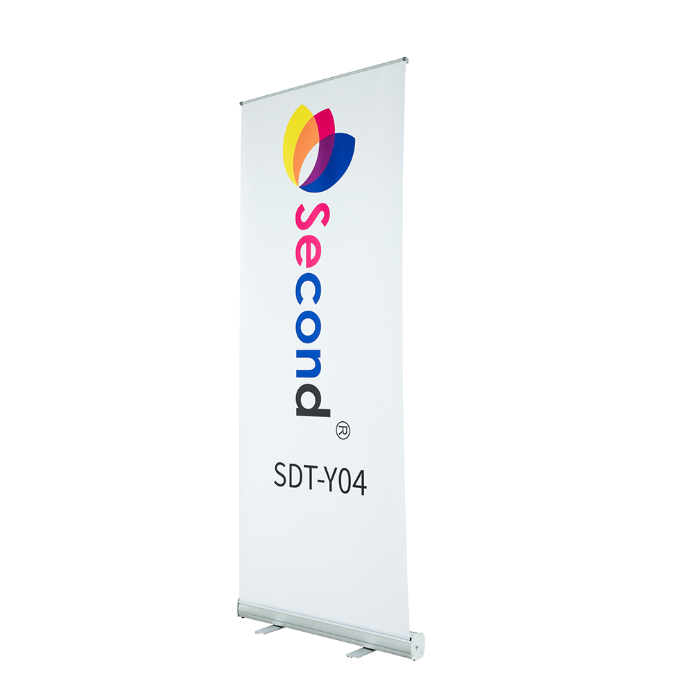 Strong Material Stable Durable Wind Resistance Hand Pull Roller Roll Up Stand Retractable Banner