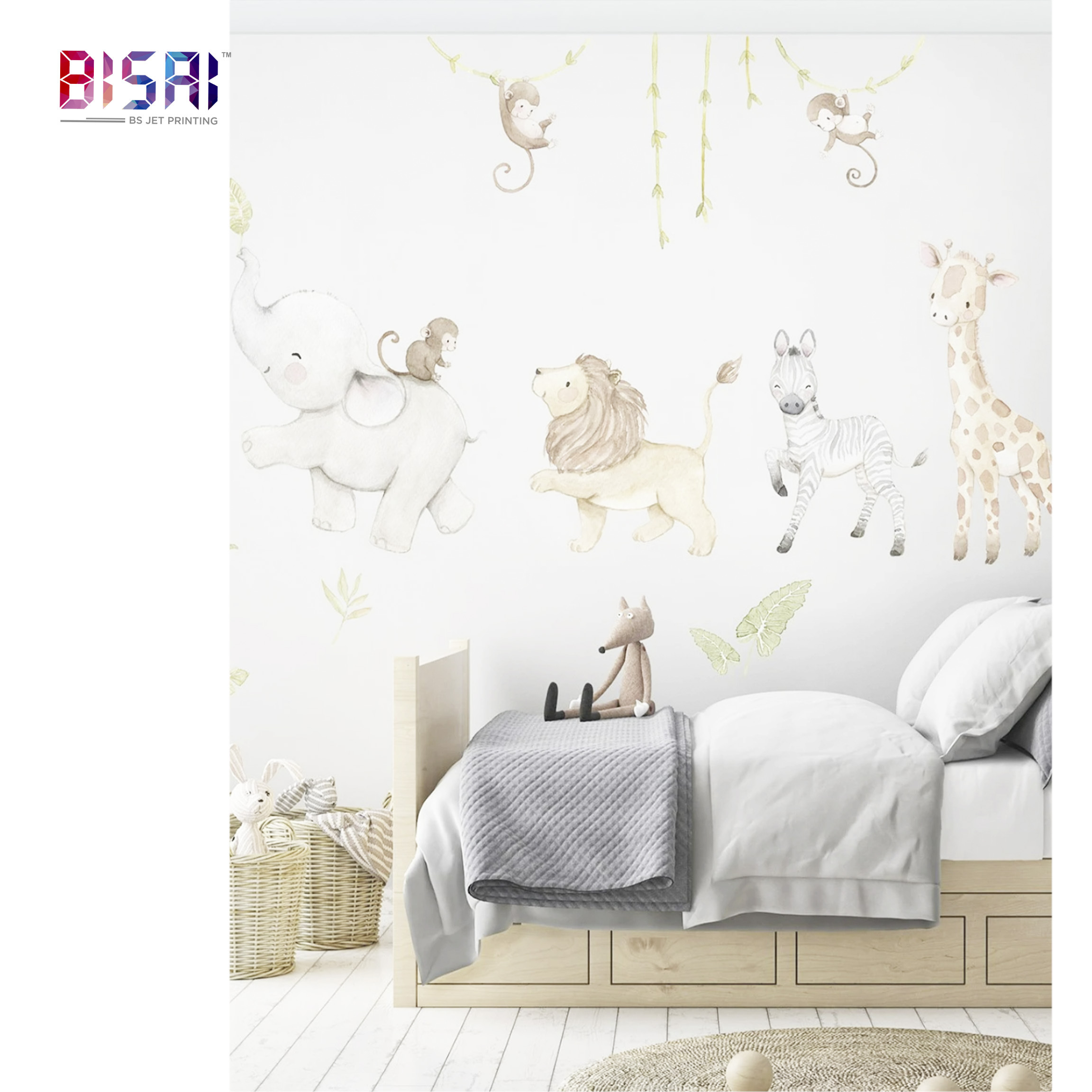 Factory direct custom high quality living room decal decoration wall stickers for kids room