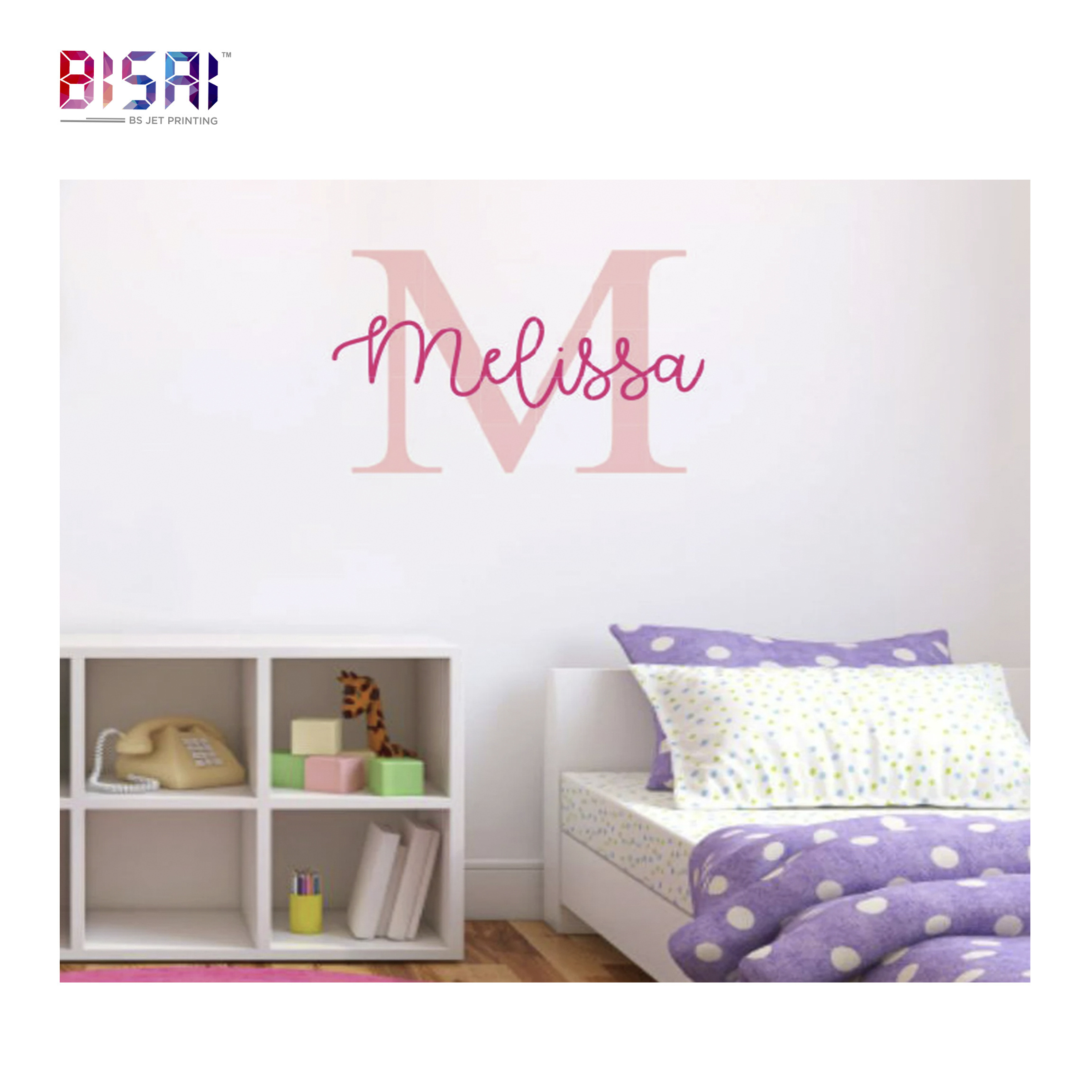 Factory high quality eco vinyl mirror decoration cartoon mickey mouse headboard wall sticker