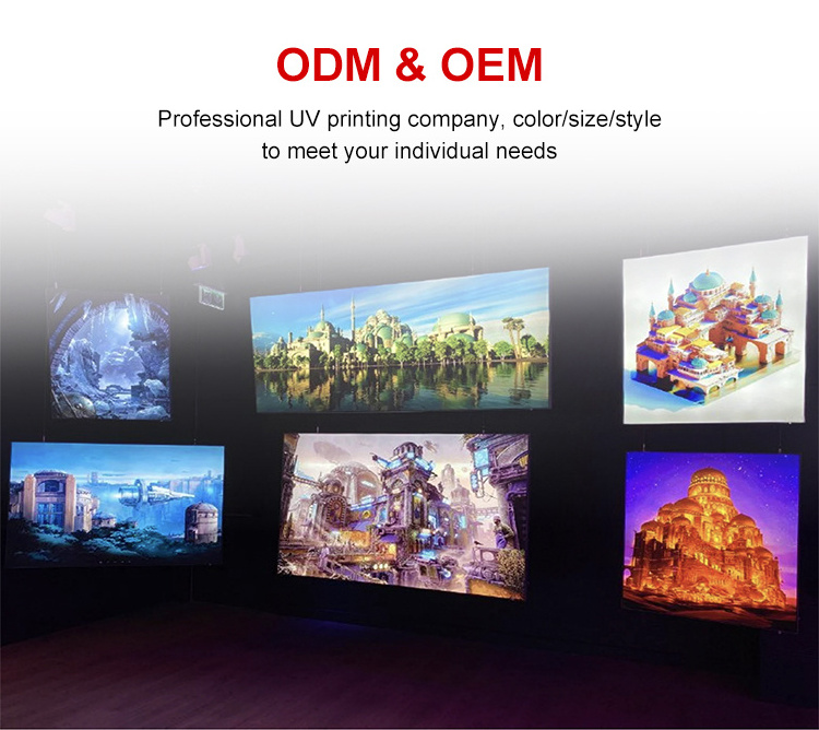 High Quality Wall Mount Fabric LED Aluminum Frame Movie Posters Advertising Light Box