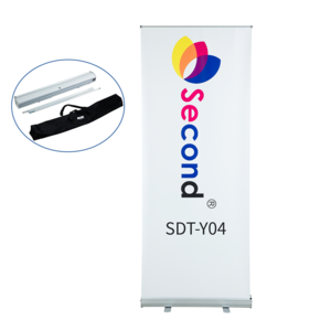 Strong Material Stable Durable Wind Resistance Hand Pull Roller Roll Up Stand Retractable Banner