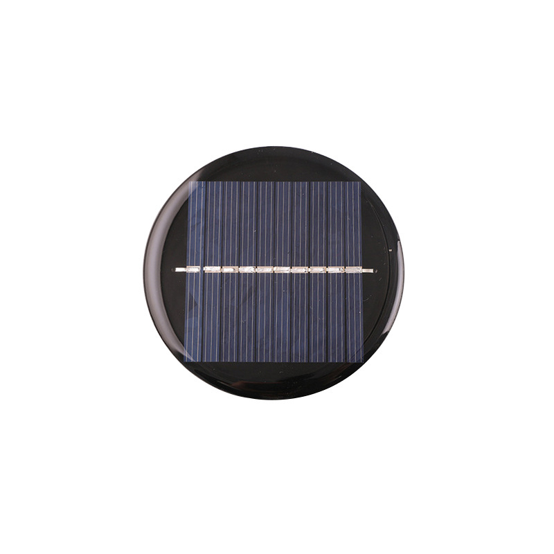 Round Shape 74cm 5V 0.4W 80mA Wholesale Poly Epoxy Mini Solar Panel for Led Light