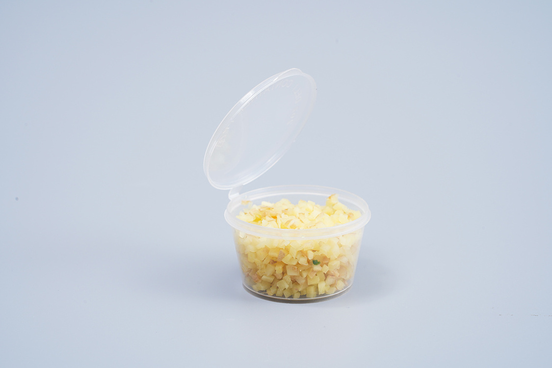 Restaurant To Go  Disposable 25ml Round Dipping Sauce Packaging Container Plastic Takeaway Food Sauce Cups