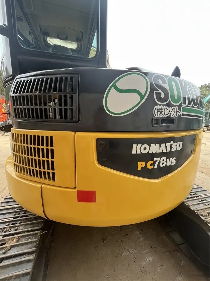 Japanese Komatsu PC78US used excavator and engineering machinery PC55MR PC56 PC60 PC110 used mini digger  for sale