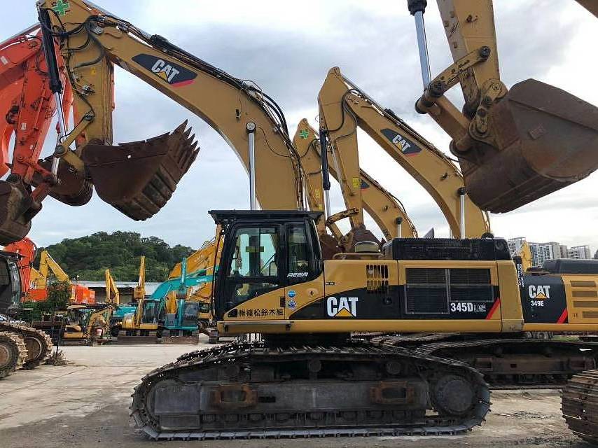 Used CAT 345D Hydraulic Crawler Excavator Used Caterpillar Cat 345 345bl 345dl 349 Crawler Excavator for Sale 2020 Provided JP