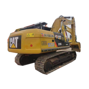 Japanese made used hydraulic excavator Kat 320D machine is waiting to be sold in China at a cheap price