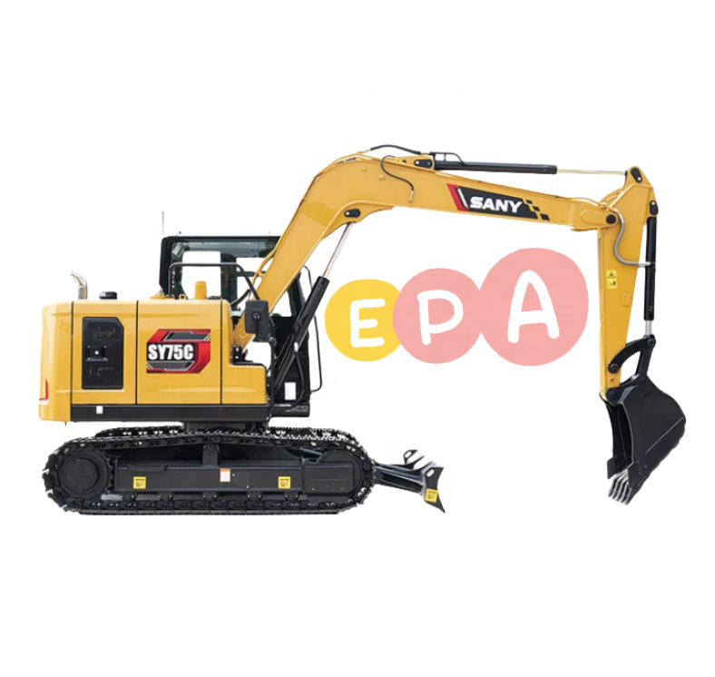 7.5 tons of Chinese-made SANY75C SANY SY75C mini excavator for sale