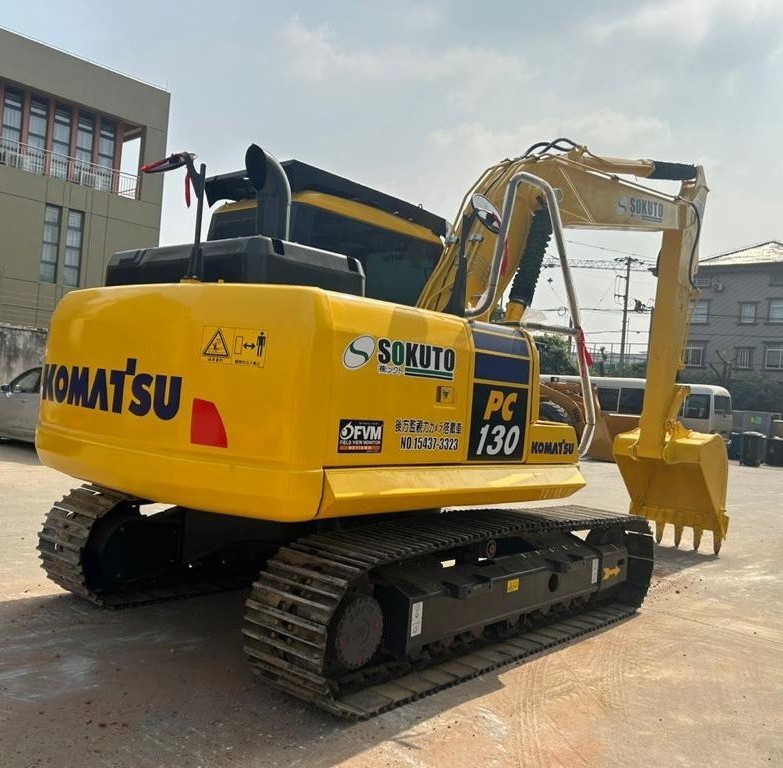 13 Ton Komatsu PC130 used excavator and PC110 PC160 multifunction used small digger in stock for sale