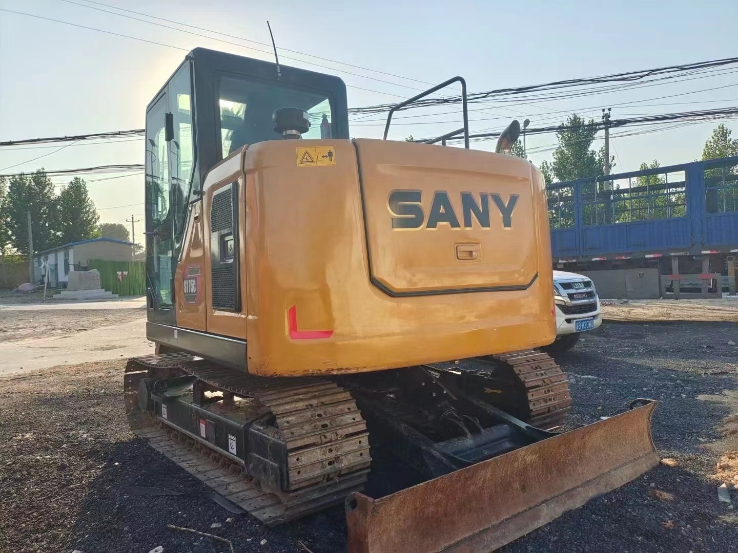 7.5 tons of Chinese-made SANY75C SANY SY75C mini excavator for sale