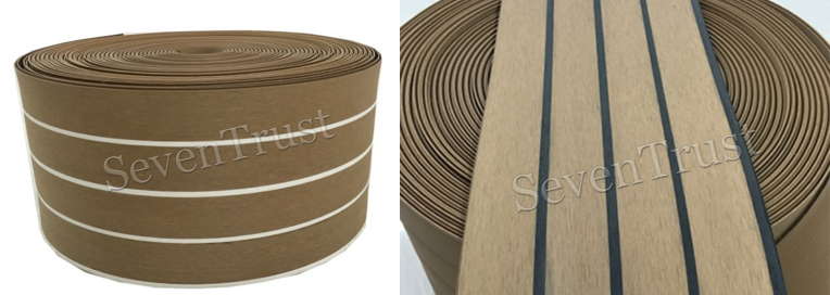 anti insect manufacturer synthetic pvc teak decking for boat flooring