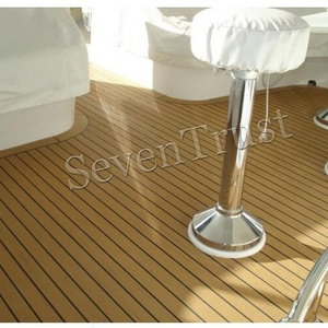 25 Meter Roll 200mm Wide Marine synthetic teak PVC decking natural wood veneer