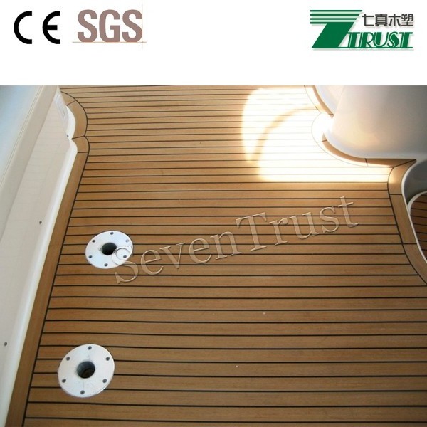 Synthetic Wood Teak Deck Marine deck inflatable boat deck floor