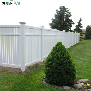 Eco Friendly Recycled PVC Vinyl fence Plastic vinly Fence Used For Horse