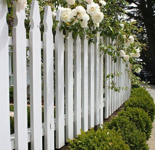 Commercial and residential PVC Picket Fence Farm horse fence Vinyl fence panels