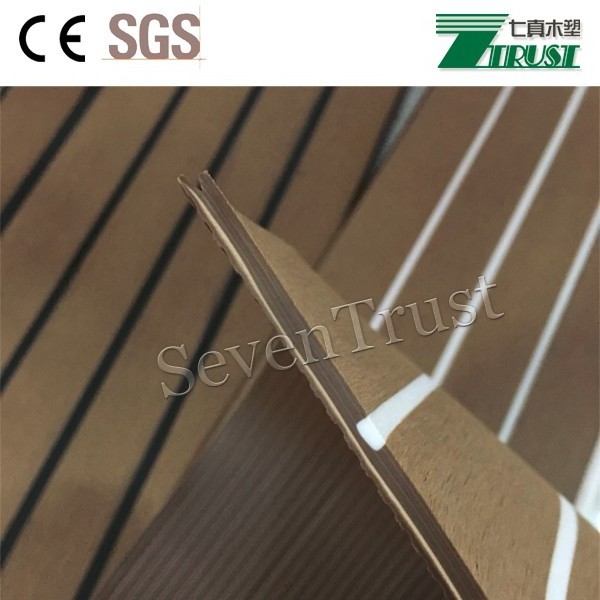 anti insect manufacturer synthetic pvc teak decking for boat flooring