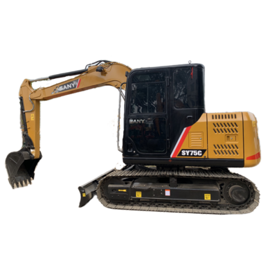 Used excavator SANY SY75C Small high quality digger excavator SY95C low price Crawler Excavator for sale